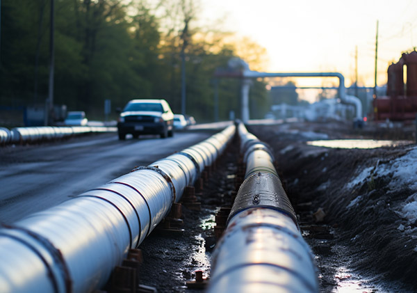 Çimento borularını, dökme demir boruları ve çelik boruları değiştirin