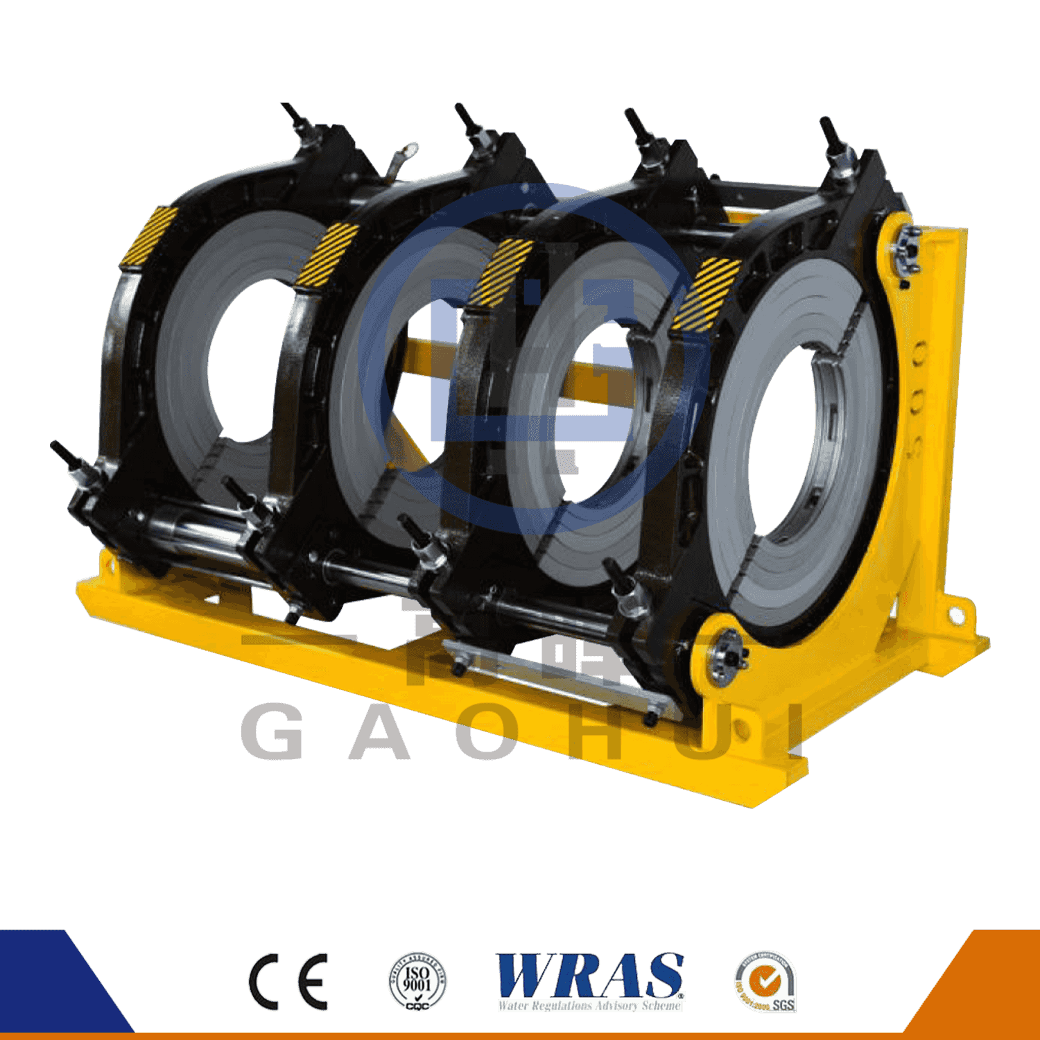 500 Hidrolik Yarı Otomatik HDPE Boru Birleştirme Makinesi