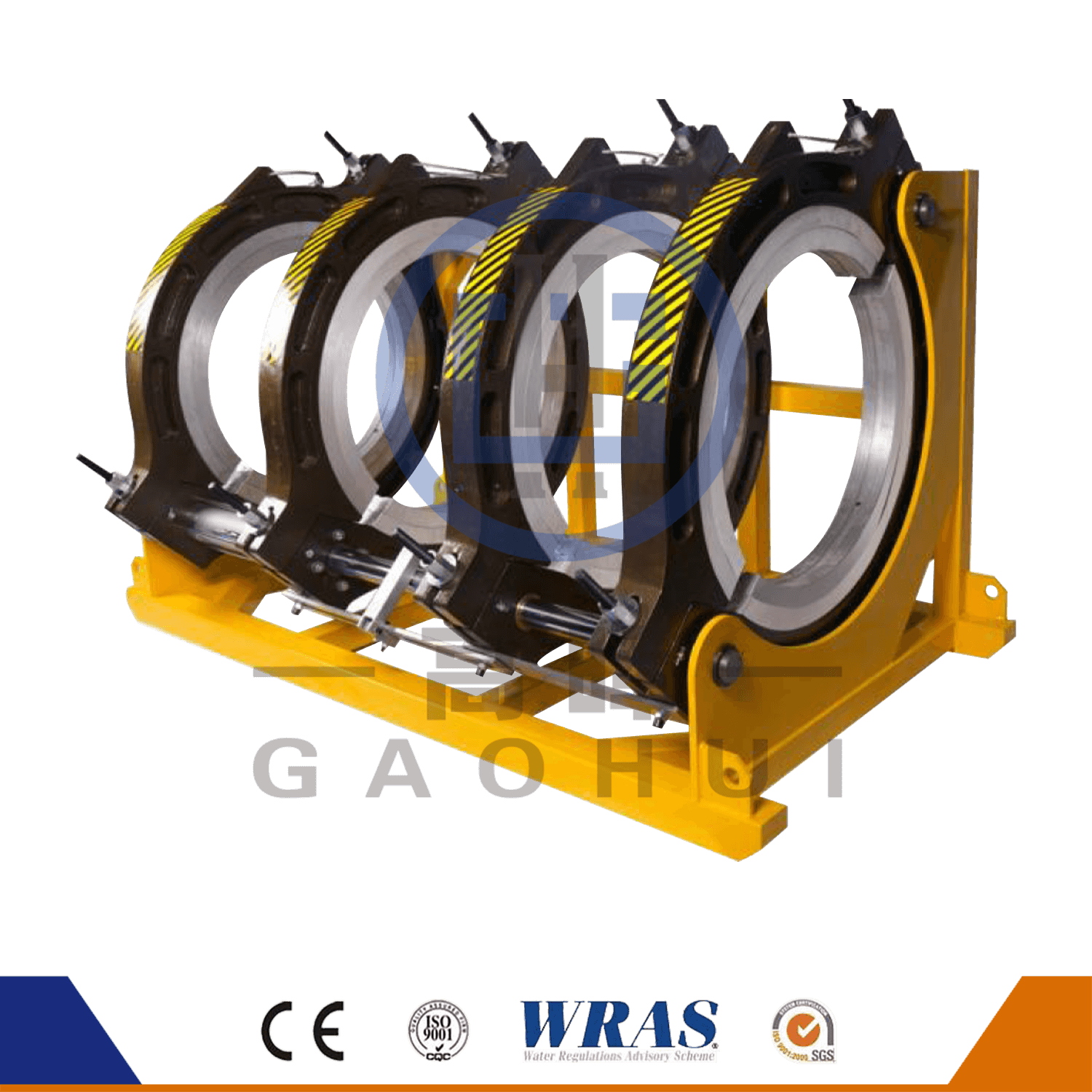 500 HDPE Hidrolik Yarı Otomatik Isı Füzyon Kaynak Makinesi