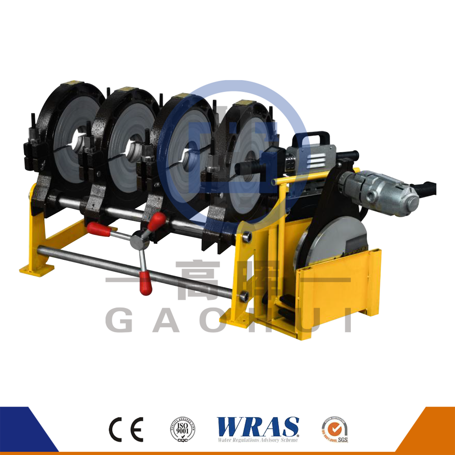 Manuel Butt Füzyon Kaynak Makinesi GF-250-4M