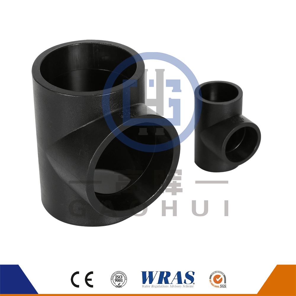HDPE soket füzyonu eşit tee, yüksek performanslı bağlantılar sağlar