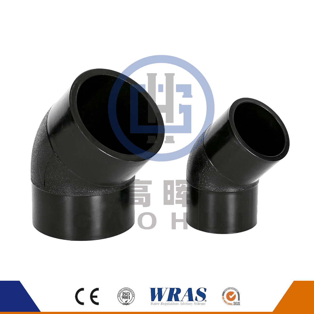 Soğuk su ve drenaj için 45 ° bükülme